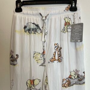 Disney Winnie the Pooh Piglet Tigger Eeyore Women's Pajama Pants XS